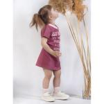 Платье детское JULY GIRLS КП5015П3 малиновый