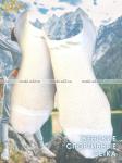ЮстаТекс носки женские 2с19 спортивные сетка укороченные Белые