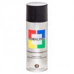 Аэрозольная краска эмаль  Черная Матовая 520мл CORALINO RAL9005