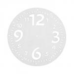 Трафарет пластиковый "Часы с большими цифрами"  d-25 см