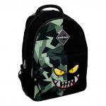 Рюкзак ErichKrause EasyLine® с двумя отделениями и грудной перемычкой 20L Monster Smile