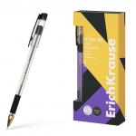 Ручка шариковая ErichKrause ULTRA-30 Gold Stick&Grip Classic 0.7, Super Glide Technology, цвет чернил черный (в коробке по 12 шт.)