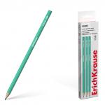 Чернографитный карандаш пластиковый ErichKrause Prime, шестигранный, HB (в коробке по 12 шт.)