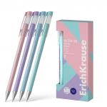 Ручка шариковая ErichKrause ULTRA-20 Stick Pastel 0.7, Super Glide Technology, цвет чернил синий (в коробке по 12 шт.)
