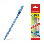 Набор из 4 ручек шариковых ErichKrause Neo® Stick Cocktail 0.7, Super Glide Technology, цвет чернил синий (в пакете по 4 шт.)