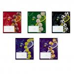 Тетрадь школьная ученическая ErichKrause Sport DNA, 24 листа, клетка, выборочный УФ-лак+конгрев (в плёнке по 10 шт.)_MIX-PACK