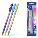 Набор из 4 ручек шариковых ErichKrause Neo® Stick Cool Ray 0.7, Super Glide Technology, цвет чернил синий (в пакете)