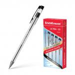 Ручка шариковая ErichKrause ULTRA-20 Stick Classic 0.7, Super Glide Technology, цвет чернил черный (в коробке по 12 шт.)