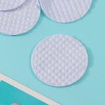 Ватные диски сиреневый 120 шт в п/э пакете