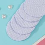 Ватные диски сиреневый 120 шт в п/э пакете