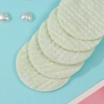 Ватные диски зеленый 50 шт в п/э пакете