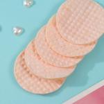 Ватные диски оранжевый 120 шт в п/э пакете