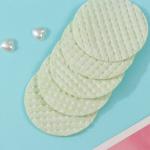 Ватные диски зеленый 120 шт в п/э пакете