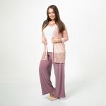 Кардиган, трикотаж, розовый