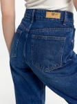 Брюки женские джинсовые wide leg темно-синие Mark Formelle