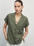 блузка женская темно-зеленый