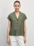 блузка женская темно-зеленый