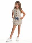 Платье "Сафари" (92-116 см) UD 0367-1(2) бежевый