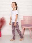 Брюки пижамные детские, трикотаж