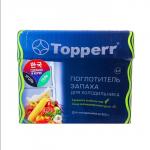 Поглотитель запаха Topperr для холодильника "Зеленый чай/уголь"