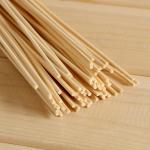 Веник массажный из бамбука 60см, 0,2см прут  джутовая ручка