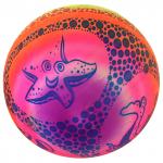 Мяч игровой "Подводный мир" д18см, радужный, ПВХ (Китай)