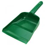 "Садовник" Совок для мусора пластмассовый 18х17см, зеленый, ГОСТ Р 50962-96 (Россия)
