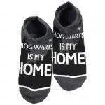 Гарри Поттер | Укороченные носки "Хогвартс - мой дом", р-р 36-40 (серый)