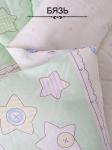 Набор детский одеяло и подушка - Веселый паровозик