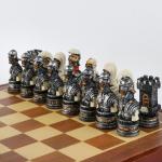 Шахматы сувенирные "Долина смерти", h короля-7.5 см, пешки-6.5 см, 36 х 36 см