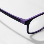 Готовые очки GA0519 (Цвет: C2 фиолетовый, чёрный; диоптрия: + 1,5; тонировка: Нет)