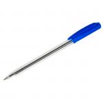 Ручка шариковая автоматическая OfficeSpace Twist синяя, 0,7мм, поворотный механизм, BPR_19588