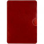 Обложка-карман для паспорта OfficeSpace, кожа, красный, 311114