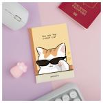 Обложка для паспорта MESHU Cutest Cat, ПВХ, 2 кармана, MS_55517