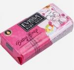EVISSA Детское туалетное мыло в картонной упаковке, 90 гр., Розовое /72 Турция