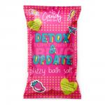 Соль для ванн Candy 12033 bath bar Detox & Update, дой-пак, 100 г