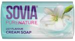 SOVIA SOFT FRESH LILY FLAVOUR Крем-мыло твердое с ароматом лилии, 90г
