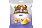 «3 Корочки», сухарики со вкусом сыра, 40 г