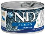 Farmina ND DOG Ocean консервы для собак мелких пород Лосось с треской 140г Salmon&Cod 02222 Фармина