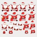 3D конструктор «Дед Мороз», 24 детали в пакете