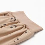 Ползунки детские "Антошка", цвет бежевый, рост 62