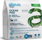 Alleva Holistic для кошек с океанической рыбой, коноплей и алое вера 400г 2684 Аллева