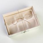 Коробка для капкейка кондитерская «Для тебя», 23 х 16 х 7.5 см