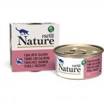 Prime Nature консервы для кошек Тунец с лососем в бульоне 85г Прйм Нэйче