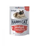 Happy Cat пауч для кошек стерилизованных Говядина кусочки в соусе 85г Хэппи Кэт