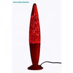 Светильник гель блеск хром цветной ракета 34,5х8,5 см