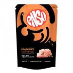 Enso пауч для кошек Кусочки в соусе с индейкой 85г Энсо