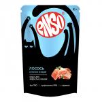 Enso пауч для кошек Кусочки в соусе с лососем 85г Энсо