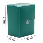 Протекторы Card-Pro прозрачные 64х89 (50 микрон, 100 штук) в зеленой коробке