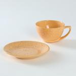 Чайная пара керамическая «Каракум», 2 предмета: чашка 250 мл, блюдце d=15 см